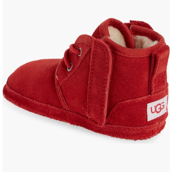 UGG Baby 02/03 Neumel Boot Samba Red Shearling Warm Winter Outdoor Wool Casual - Picture 11 of 16